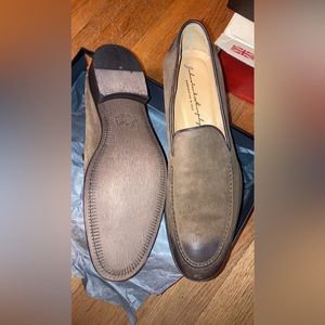 Johnston & Murphy Tilson, Suede Brown, 11M